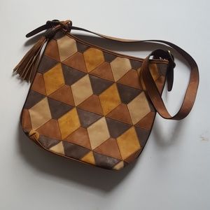 Gal patchwork shoulder bag